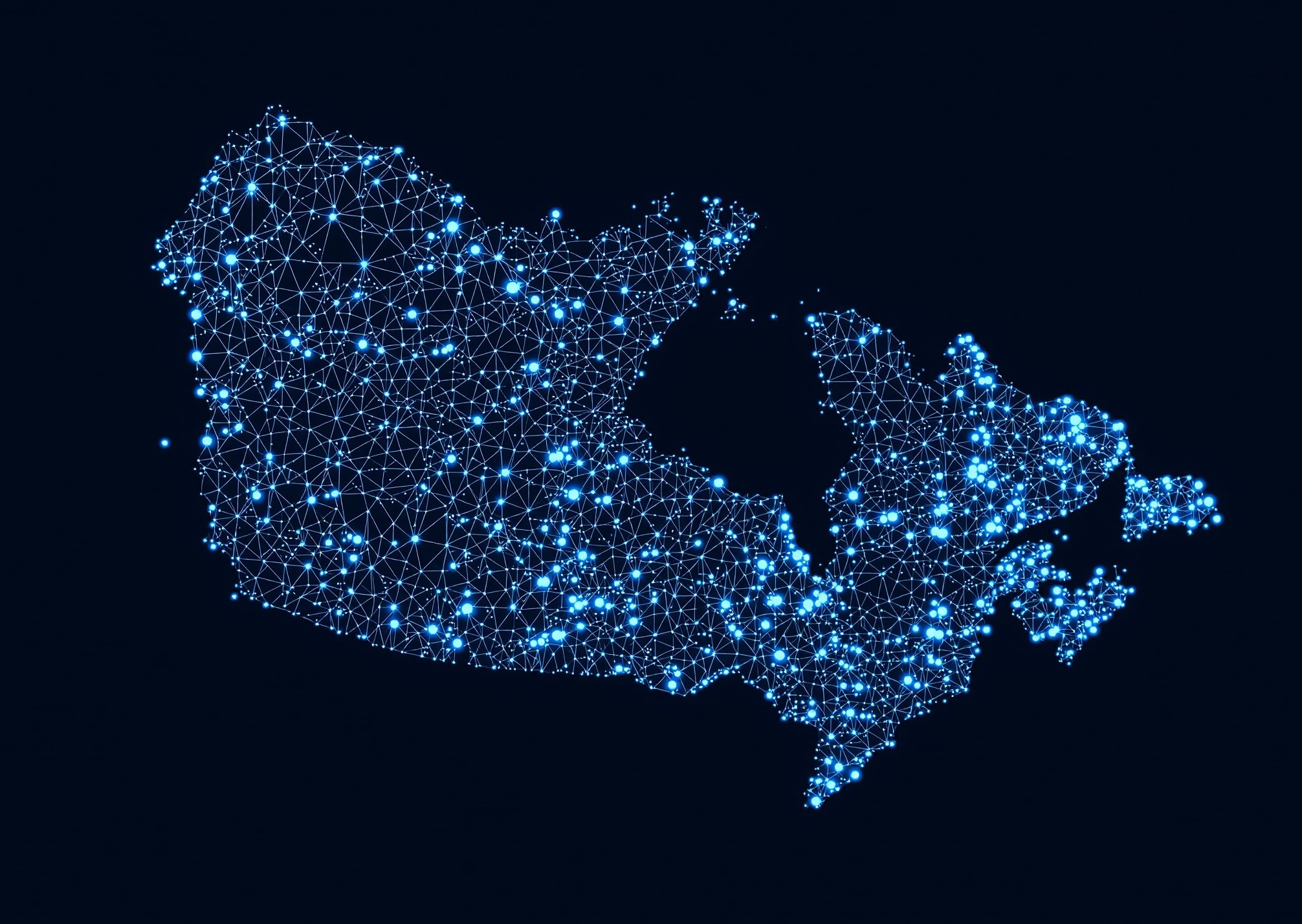 map of Canada