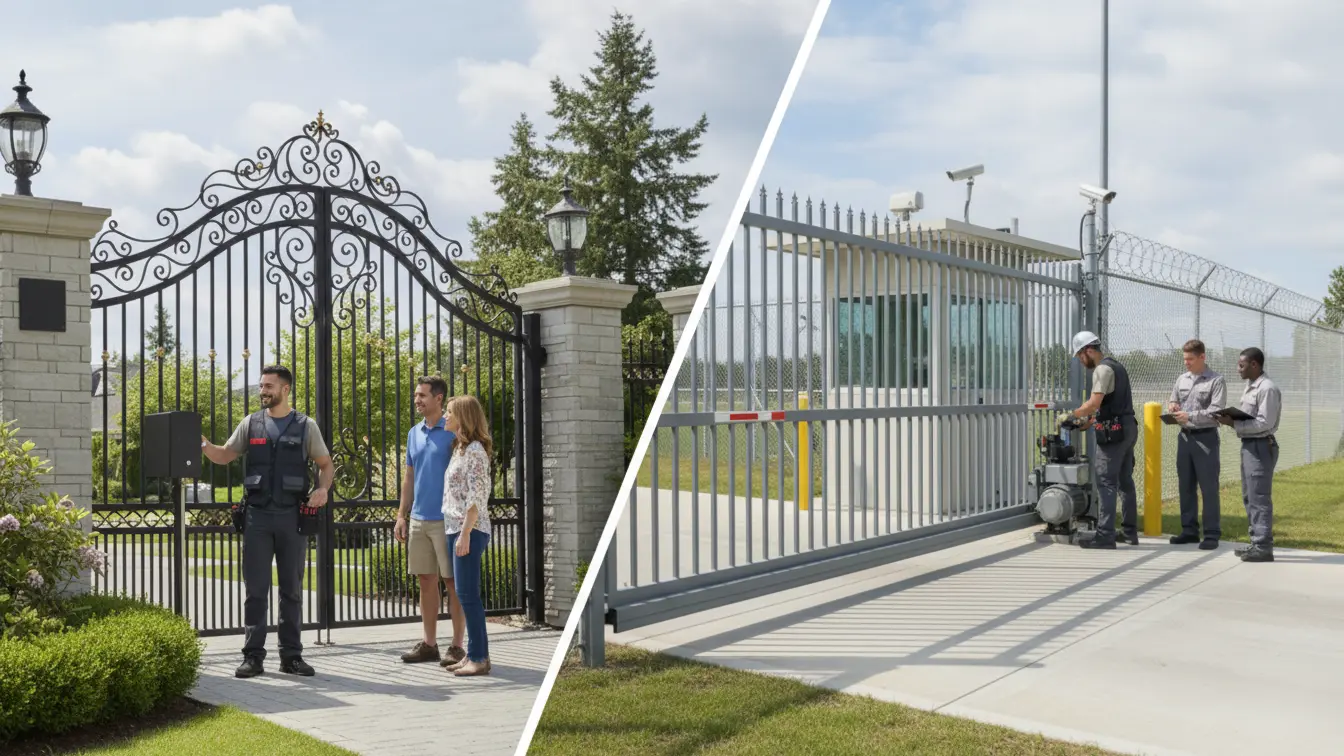 Gate and Entry Control Systems Installation