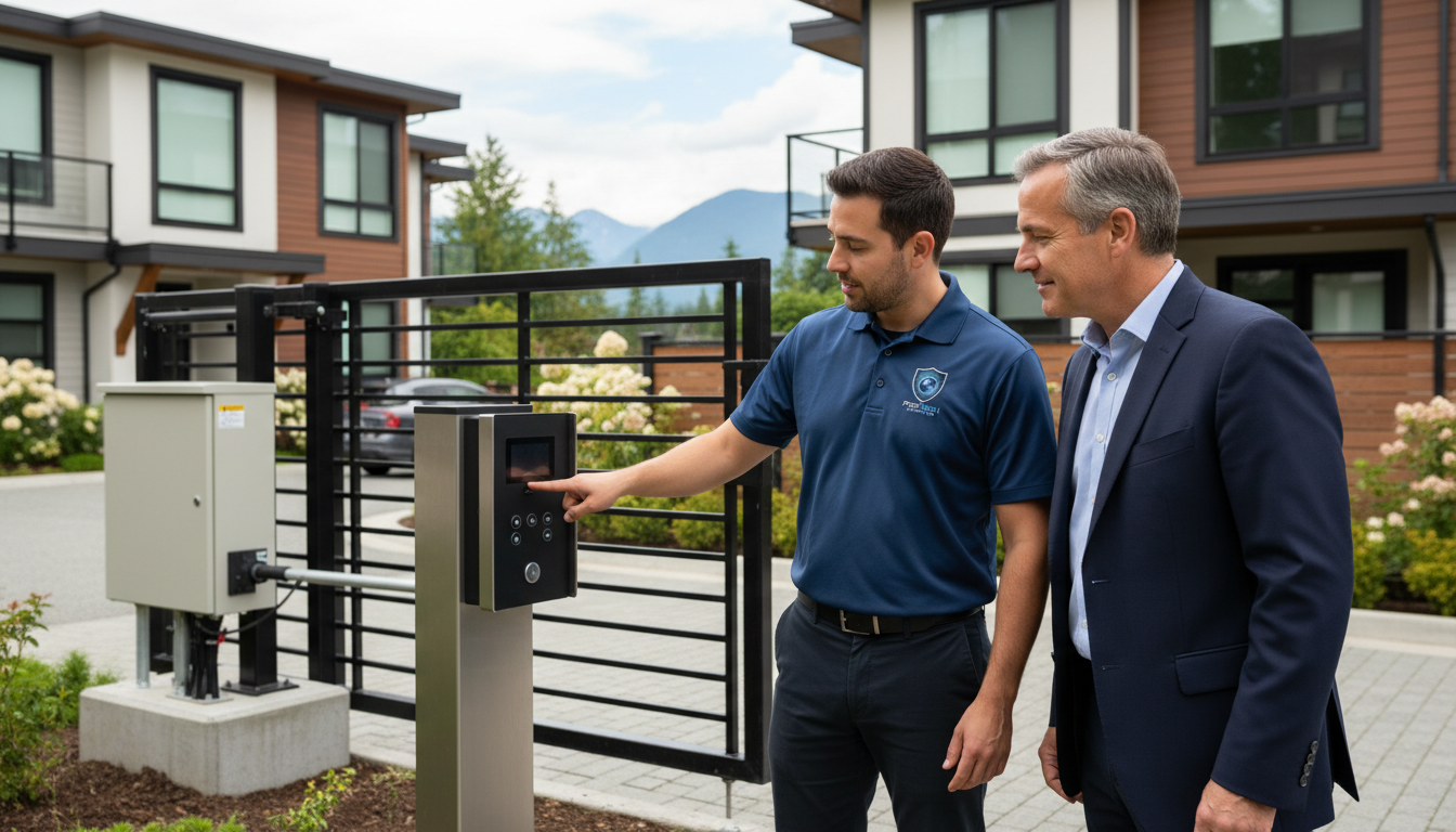 Gate and Entry Control Systems Installation Services North Vancouver BC