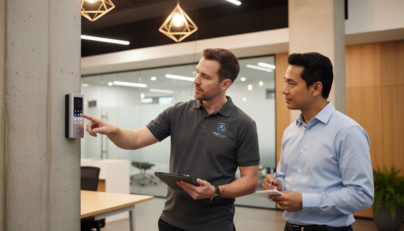 Keypad Entry Systems Installation Services North Vancouver BC