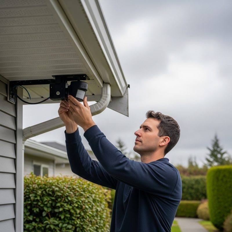 Motion Sensor Installation Services North Vancouver BC